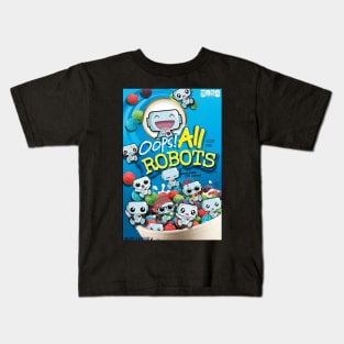 Oops! ALL Robots Kids T-Shirt